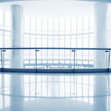 interior of modern buildings